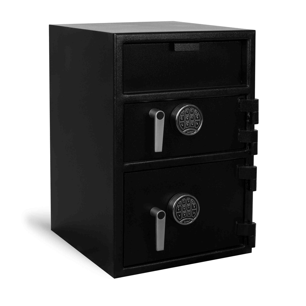 Pacific Safe FL3020T7B Double Door Front Load Depository Safe - Safe ...