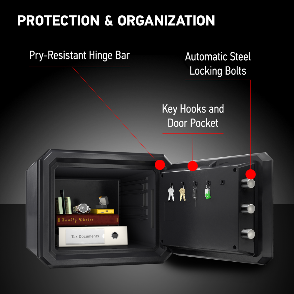 SentrySafe FPW082E Fireproof &amp; Waterproof Safe with Digital Keypad Protection &amp; Organization