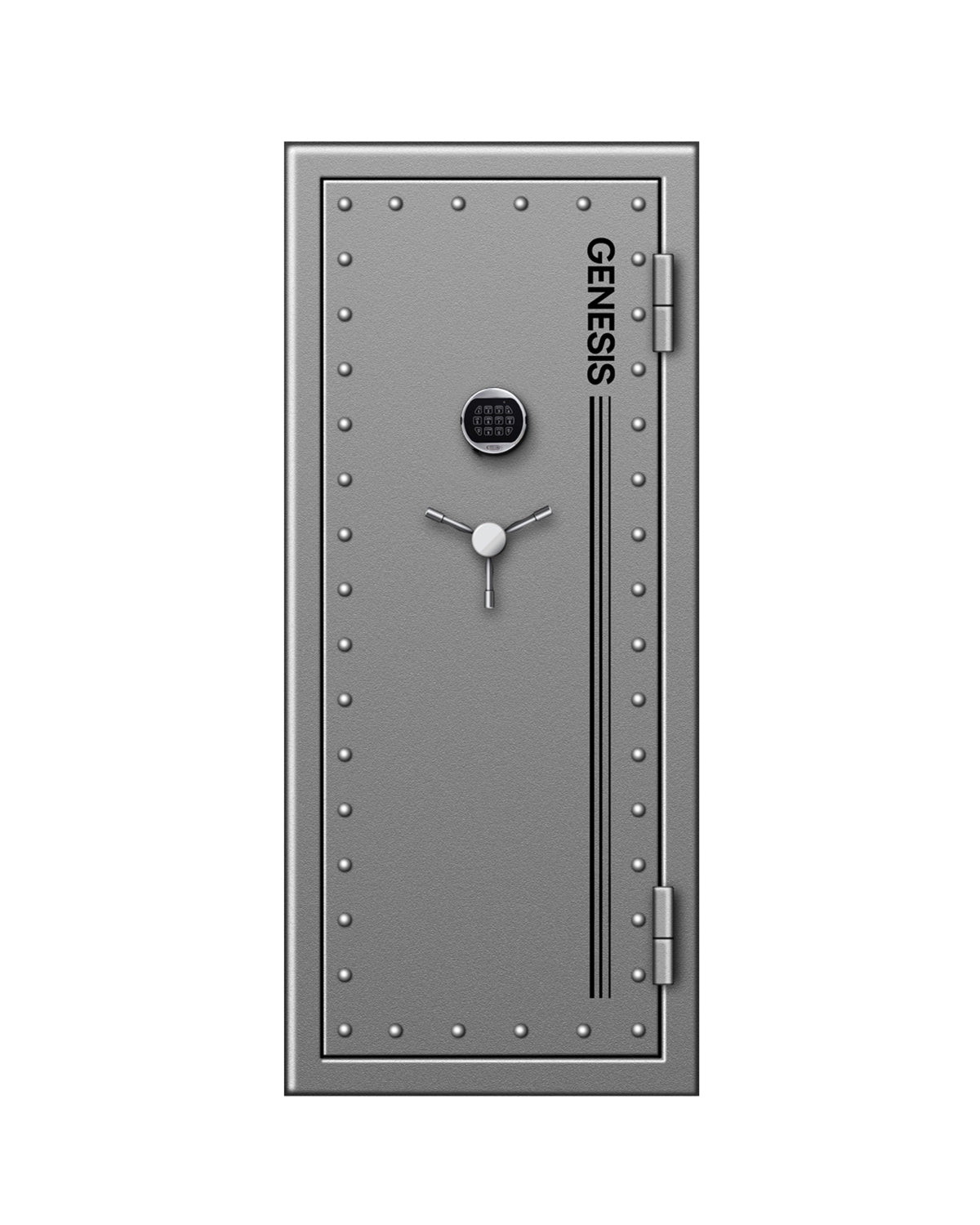 SafeandVaultStore GG592620 Genesis Gun Safe Grey with Lagard Basic Digital Lock