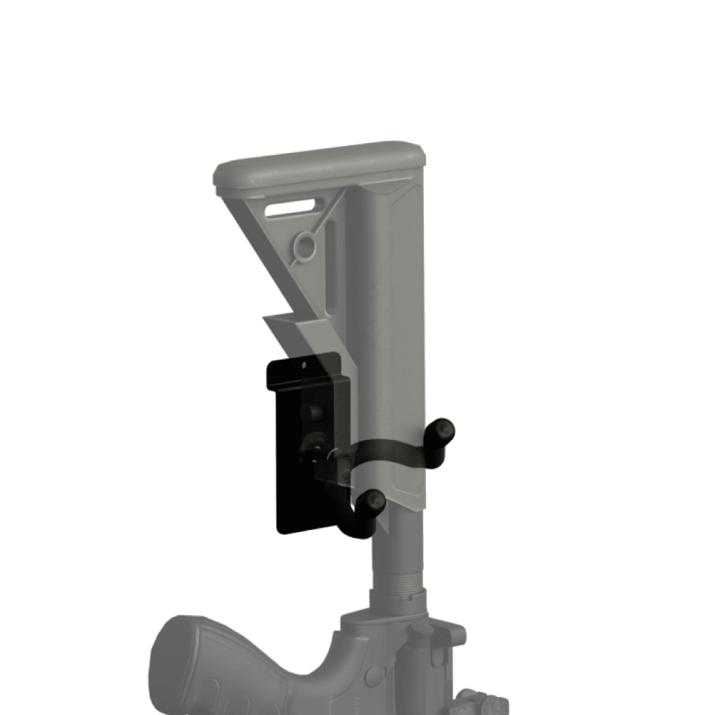 Hold Up Displays Vertical Firearm & Bow Holder HD03 Slatwall
