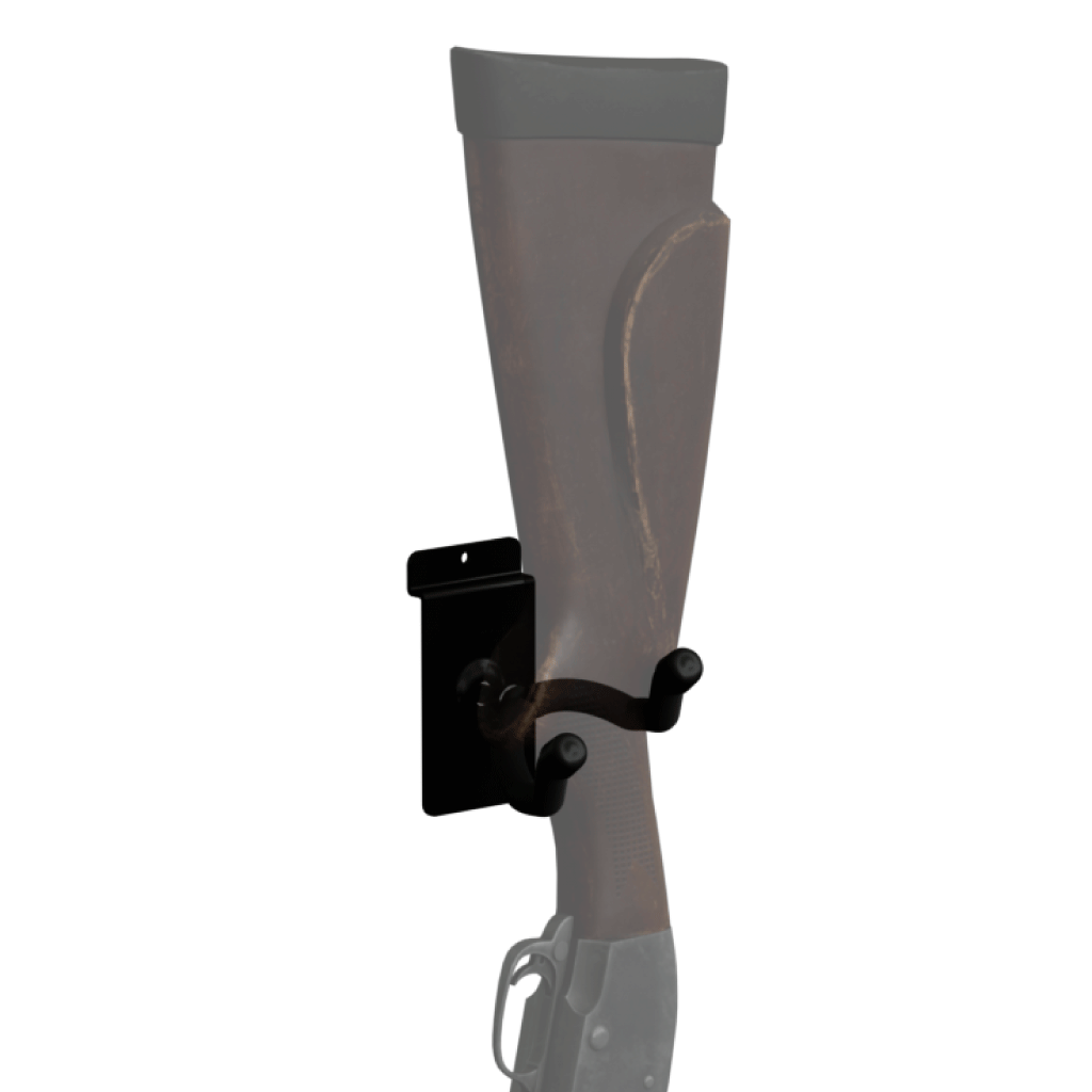 Hold Up Displays Vertical Firearm & Bow Holder HD03 Rifle Slatwall