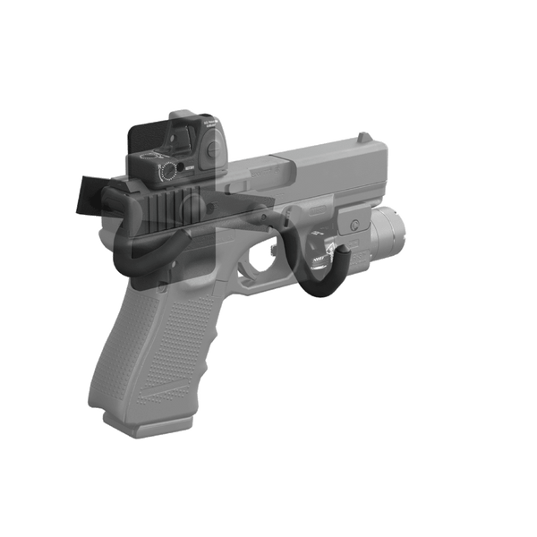 Hold Up Displays HD09 Wall Mount Pistol Holder - Safe and Vault Store.com