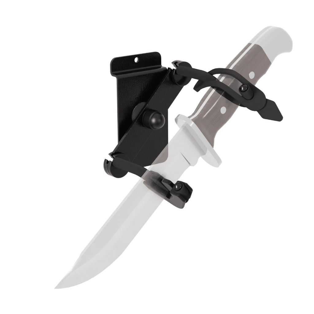 Hold Up Displays Knife Display Rack HD09K Slat Wall Skinner
