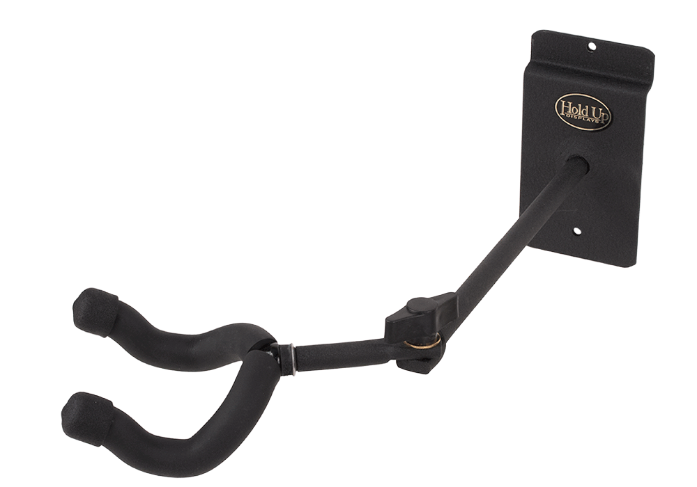 Hold Up Displays Right or Left Facing Firearm Bow Holder - HD10 Slatwall