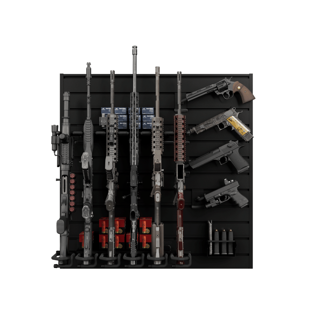 Hold Up Displays Compact Display Package 3'x 3' HD110 Black