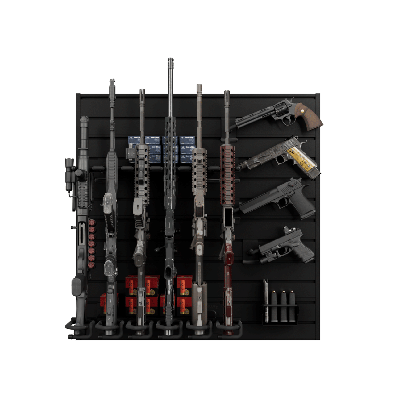 Hold Up Displays Compact Display Package 3'x 3' HD110 Black