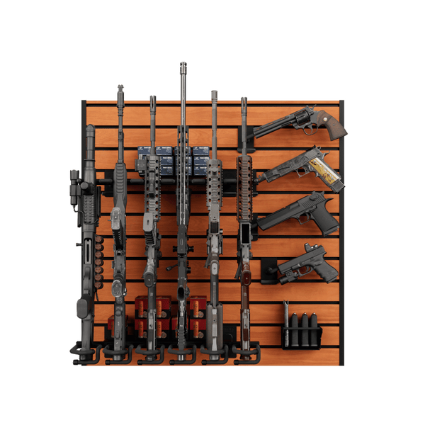 Hold Up Displays HD110 Compact Gun Wall Display | 3′ x 3′ - Safe and ...