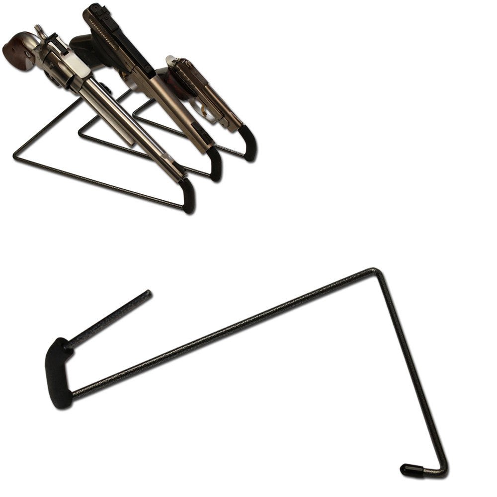 Hold Up Displays In Barrel Countertop Pistol Holder HD51