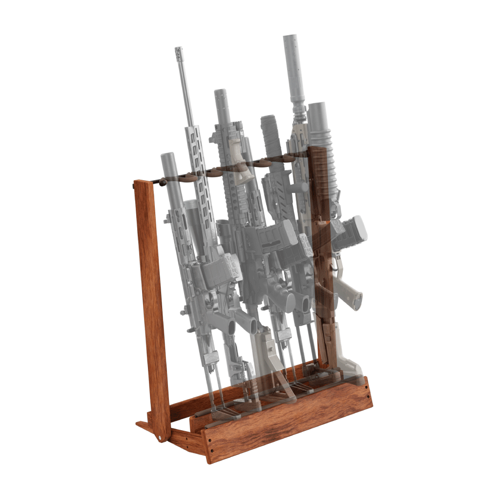 Hold Up Displays Hardwood Folding Firearm/Bow Rack HD54