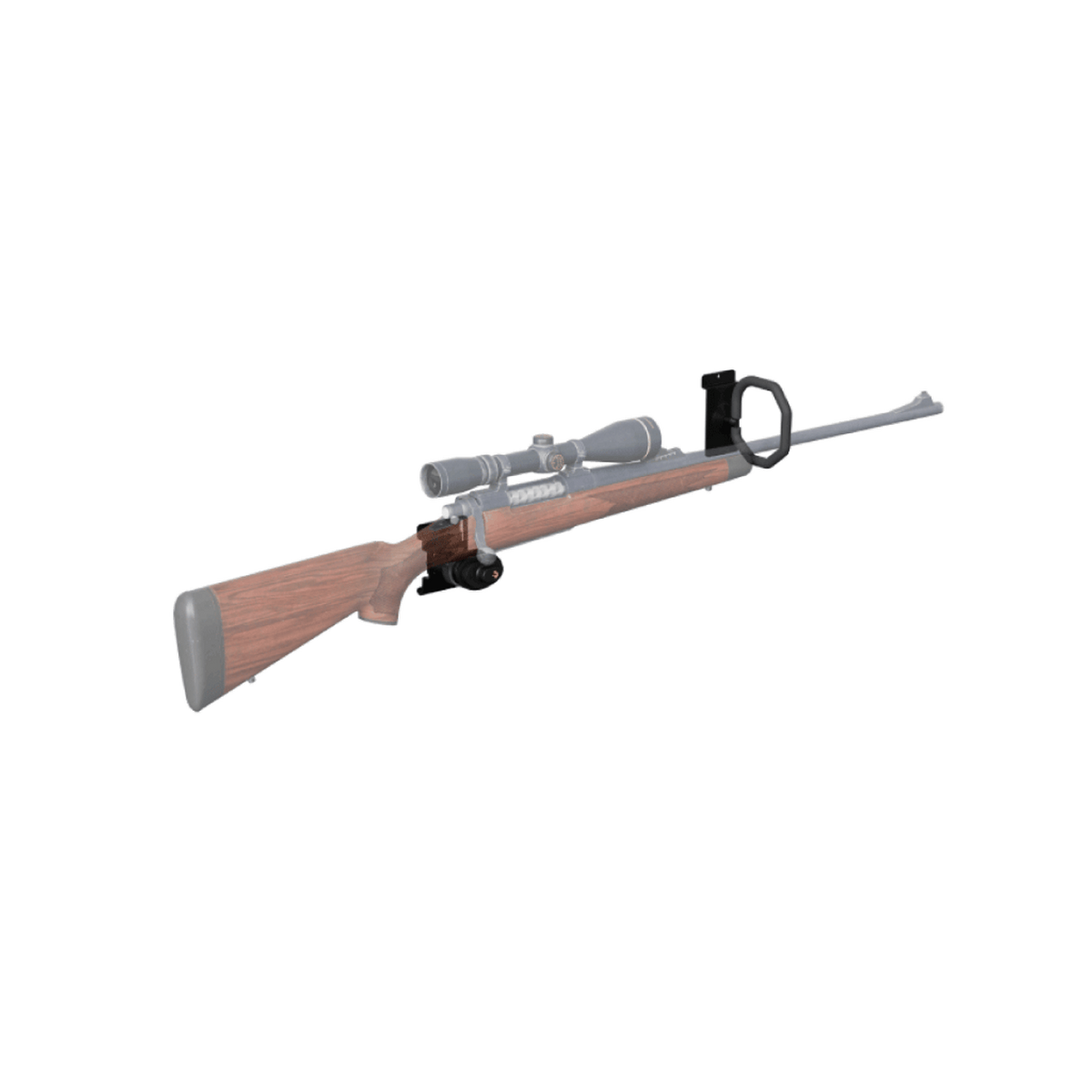 Hold Up Displays Locking Firearm Display HD71 2