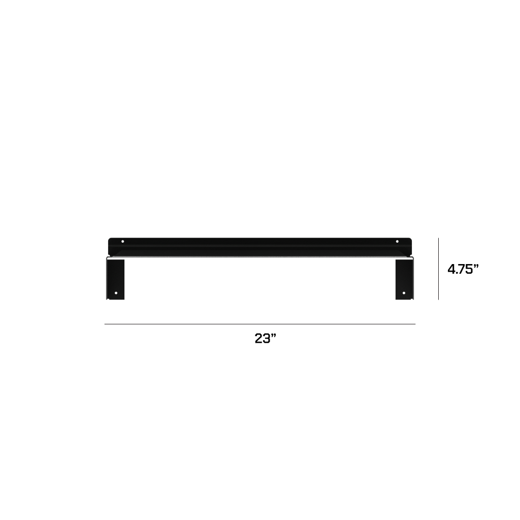 Hold Up Displays Extra Large Heavy Duty Display Shelf HD75XL