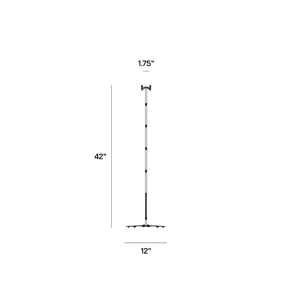 Hold Up Displays Single Stand HD86 Dimensions