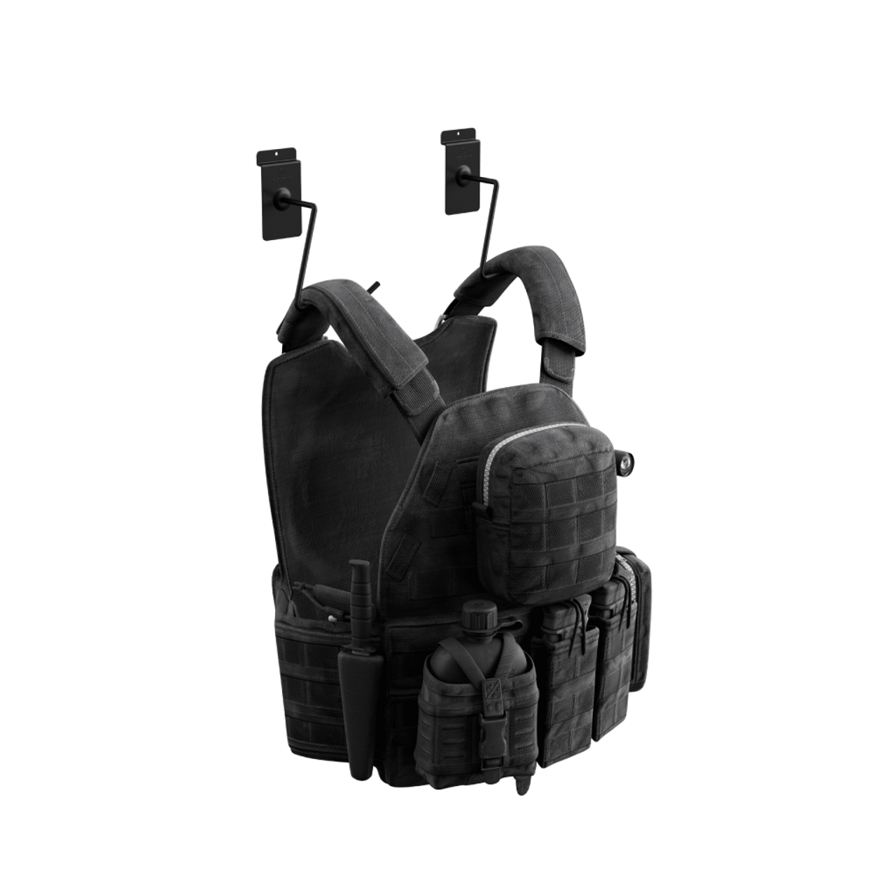 Hold Up Displays Plate Carrier Hanger HD98