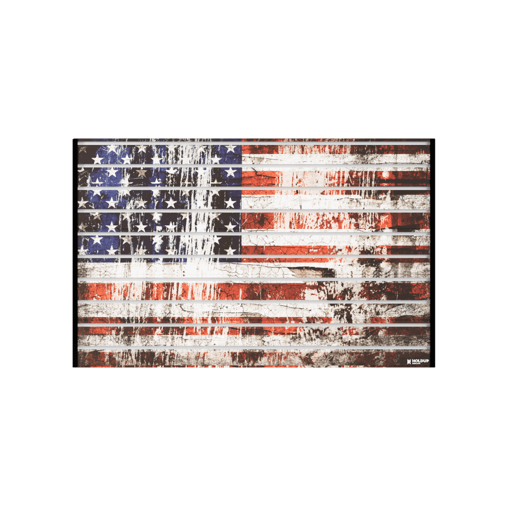 Hold Up Displays American Flag Strongwall HDSW2-2.5X4-F