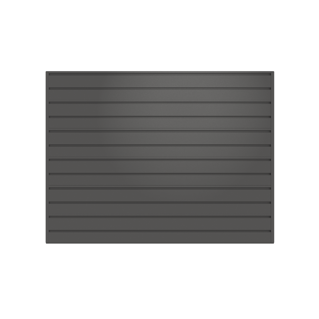 Hold Up Displays 6 Piece HDSW24 Strongwall Slat Panel Bundle HDSW2-3X4 Gunmetal