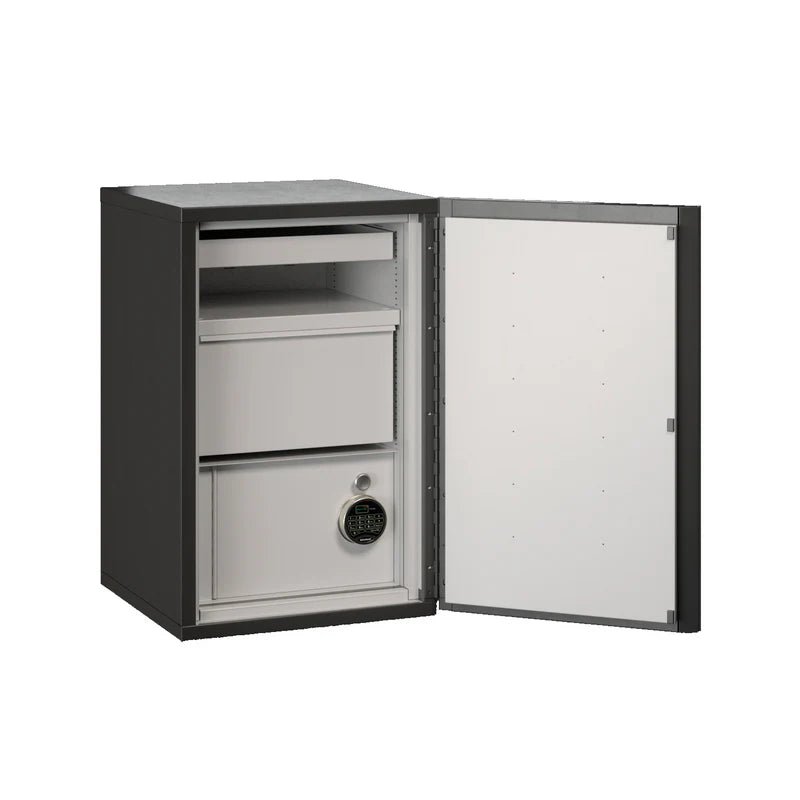 FireKing FireShield Edge Series 1-Hour Fireproof Storage Cabinet Hybrid Black