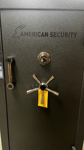 AMSEC BFX6032 Gun Safe | Open Box Closeup
