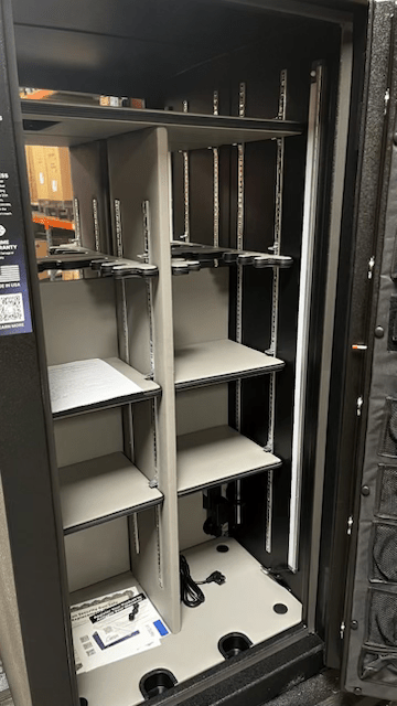 AMSEC BFX6032 Gun Safe | Open Box Inside Shot