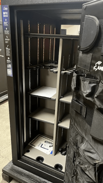 AMSEC BFX6032 Gun Safe | Open Box Inside Shot 2