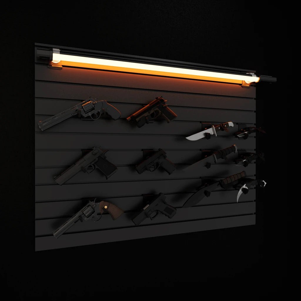 Hold Up Displays Light Bar Mounts HD119-3SW Installed
