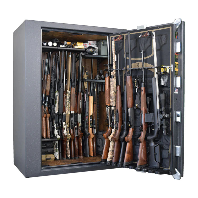 Browning Medallion Series M49 Gun Safe (49-Gun Capacity) Door Open
