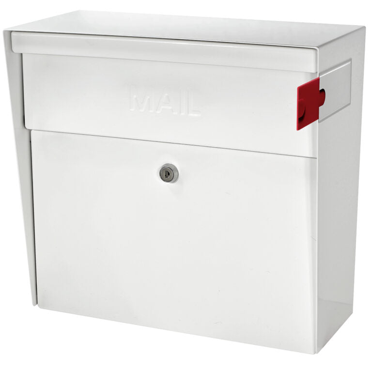Wall-Mounted Mailbox With Lock – Waterproof Large Outside Mailbox, 660 Cu In Capacity, 3 Cover Color Options For Home Or Office Wall-Mounted Mailbox With Lock – Waterproof Large Outside Mailbox, 660 Cu In Capacity, 3 Cover Color Options For Home Or Office