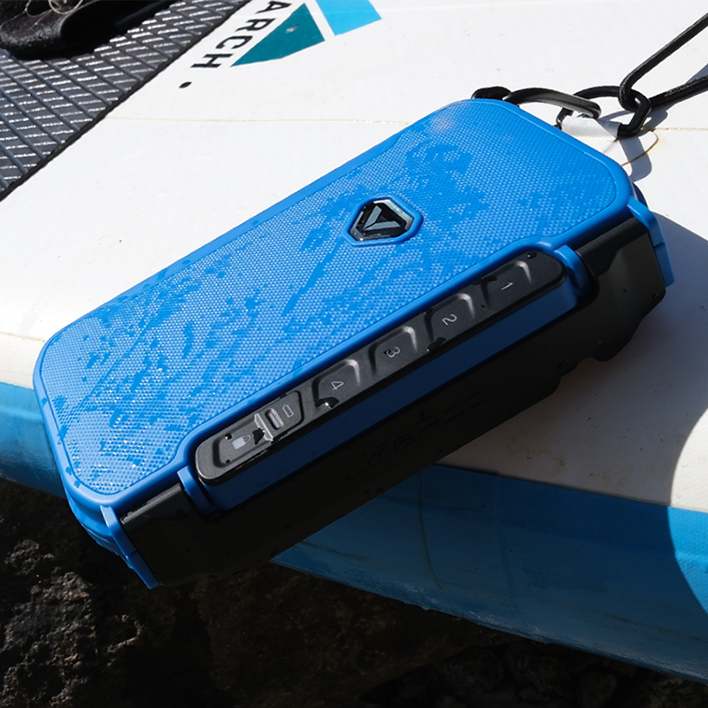 Vaultek Lifepod X Mini Weatherproof Lockbox On Paddle Board