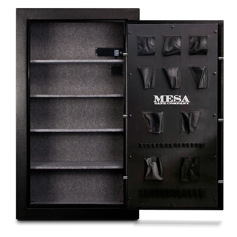 Mesa MGL36C Gun &amp; Rifle Safe Door Open with All Shelves
