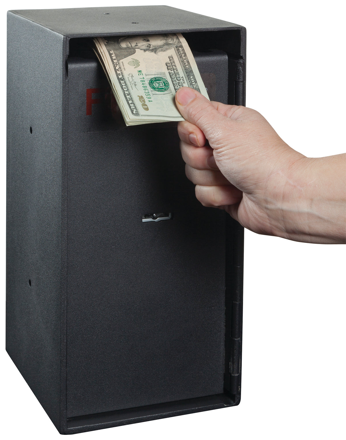FireKing MS1206-VK-BL Gary Small Business Under Counter Safe Inserting Cash