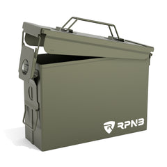 RPNB AM192 Metal Ammo Can .50 Cal Military Heavy Gauge Water
