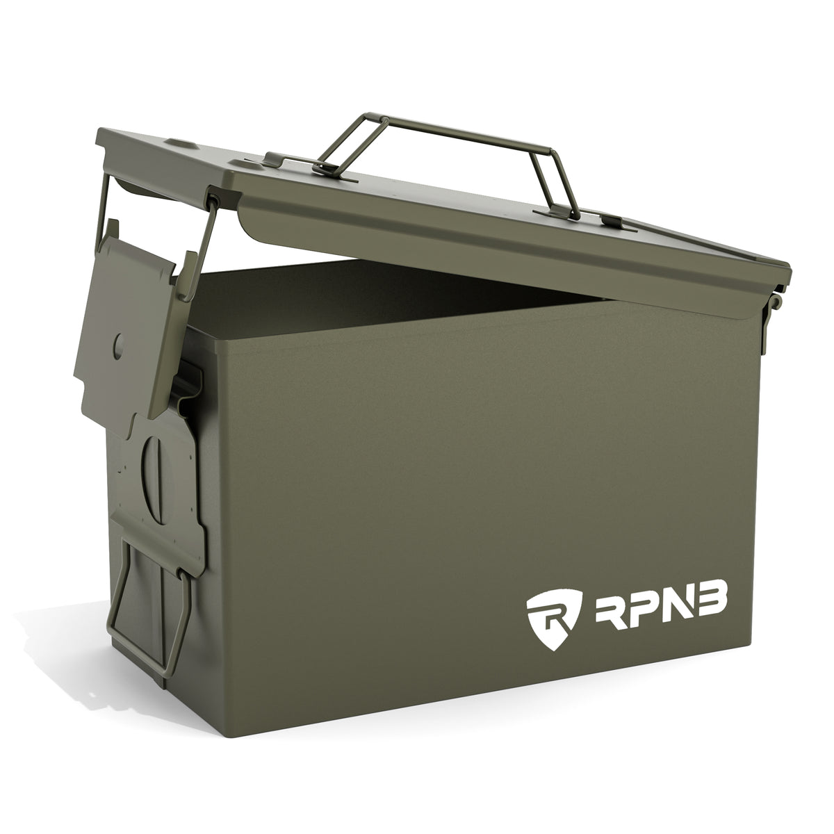 RPNB AM192 Metal Ammo Can .50 Cal Military Heavy Gauge Water
