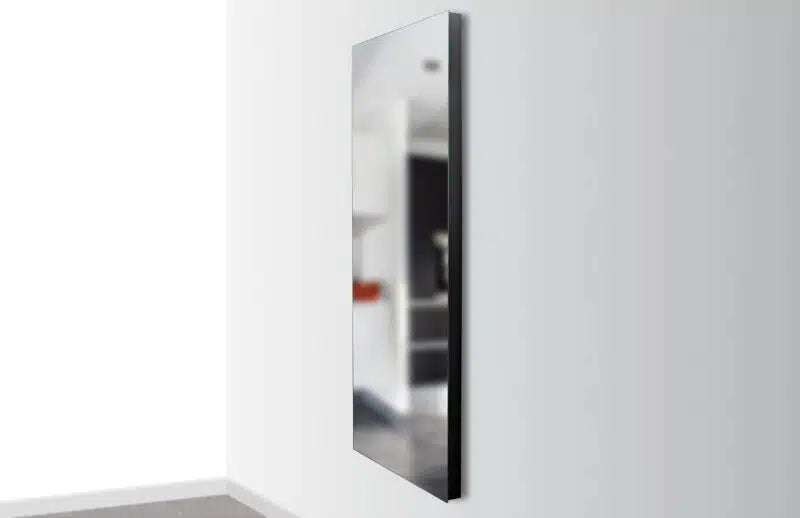 Tactical Walls 1440 Frameless Concealment Mirror Side Angle
