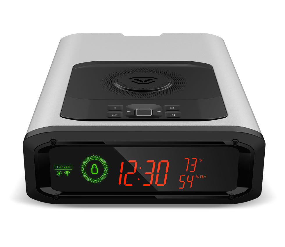 Vaultek Smart Station Slider Safe with Wireless Phone Charger Black