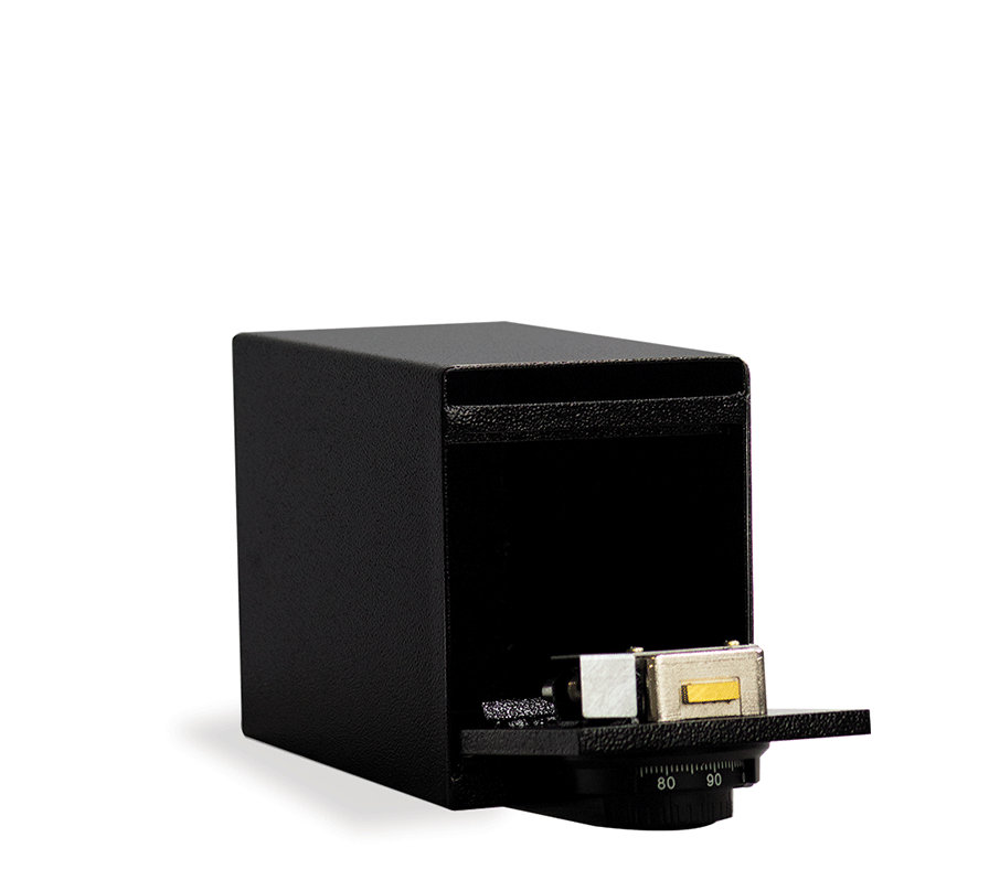 Pacific Safe B-DB080612-C B-Rate Under Counter Safe with Combination Lock Door Open