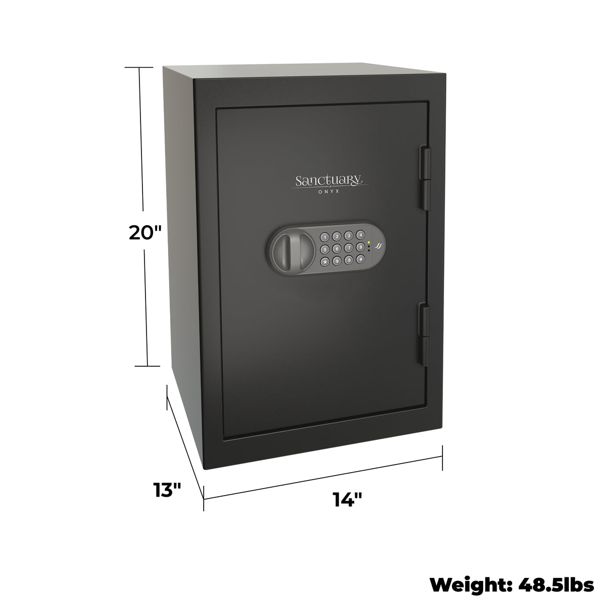 Sports Afield SA-ONYX3 Home & Office Fireproof Safe Dimensions