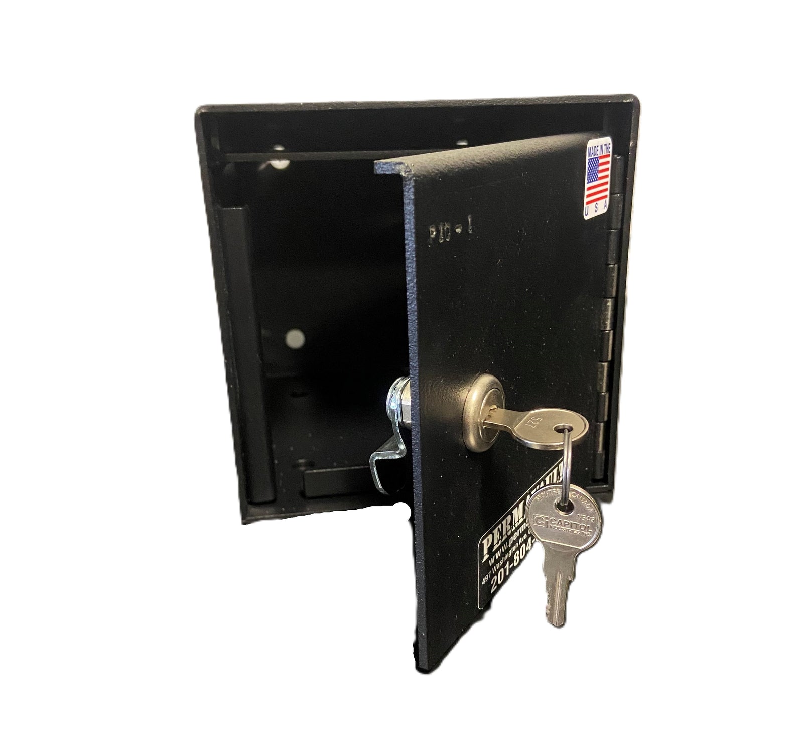 Perma-Vault PRO-10 Under Counter Drop Box with Single Key Lock