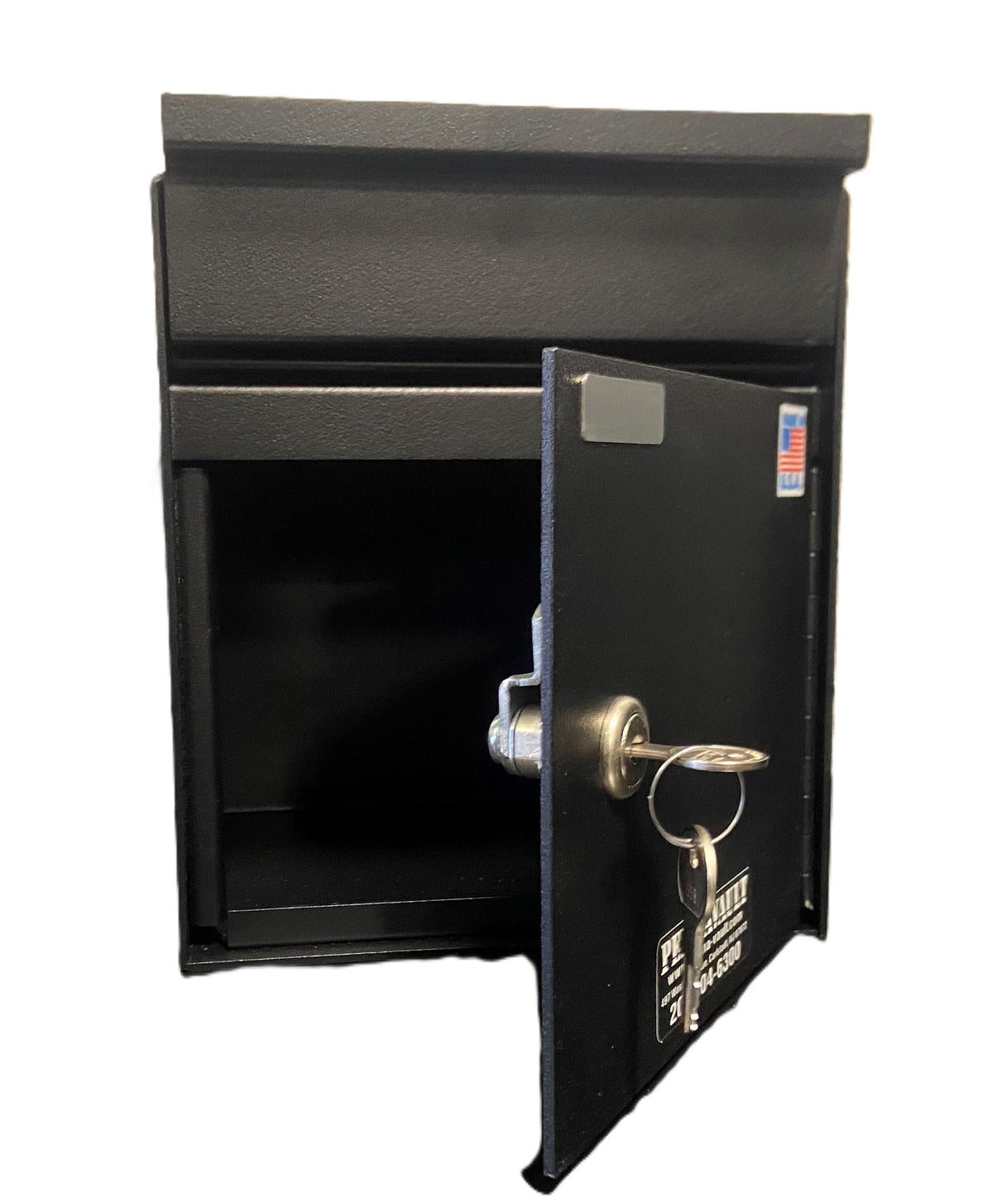 Perma-Vault PRO-500-M Under Counter Drop Box Door Open