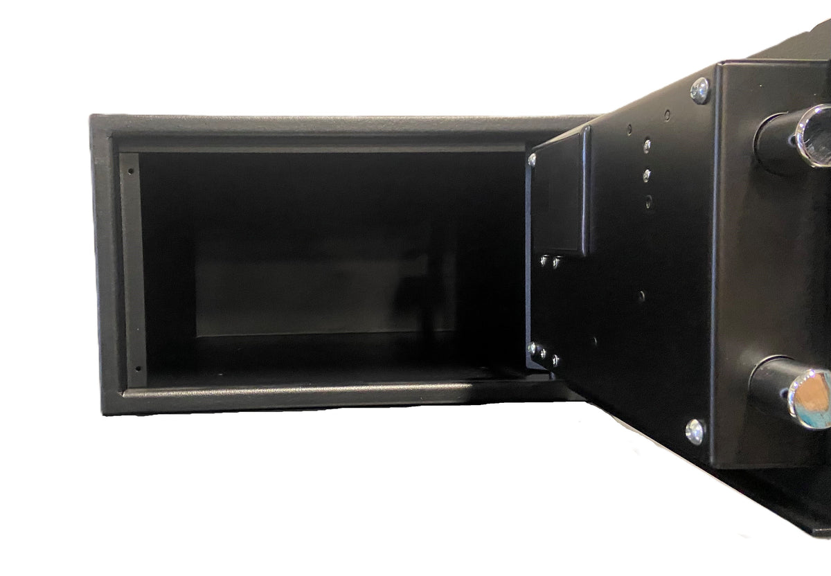 Perma-Vault PV-81416-SJ80100 Hotel Guest Safe with Digital Pushbutton Keypad Door Open