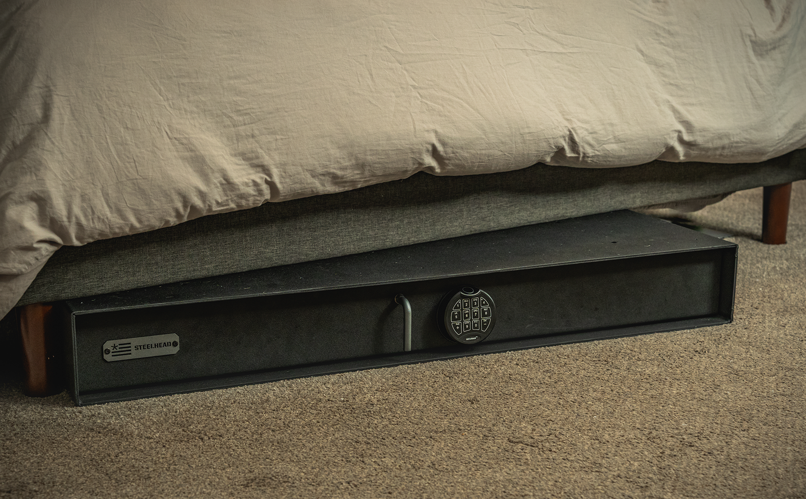Steelhead Undercover 48E Under Bed Biometric Safe