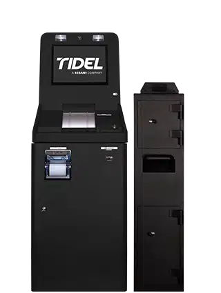 Tidel R4000 Cash Recycler Drop Vault Storage