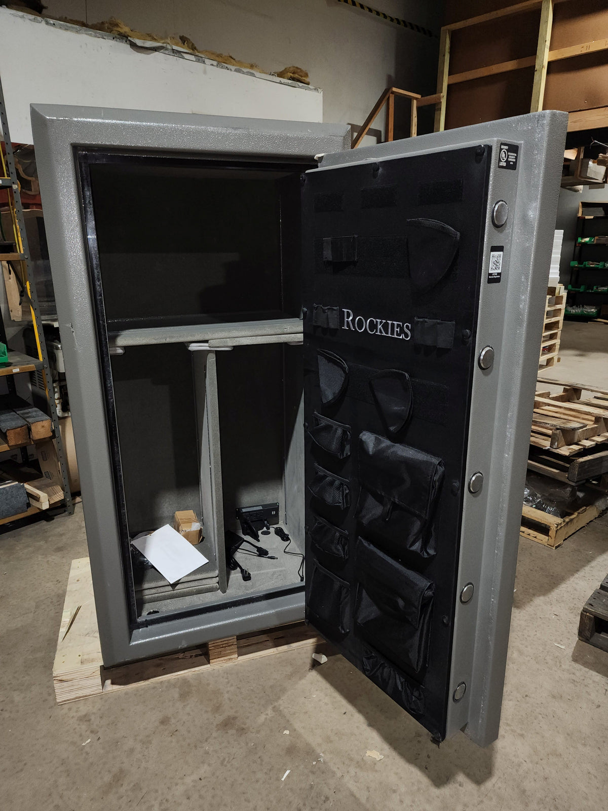 Hayman RK-5930 Rockies Gun Safe Blemished Door Open
