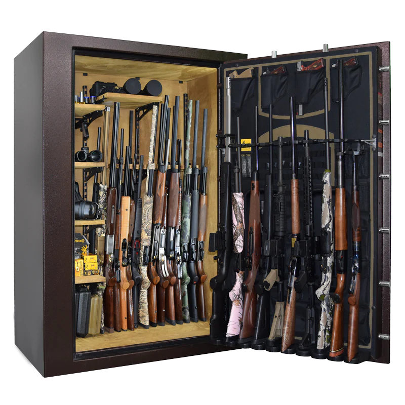 Browning RW49 Rawhide Wide 49-Gun Safe Door Open Full