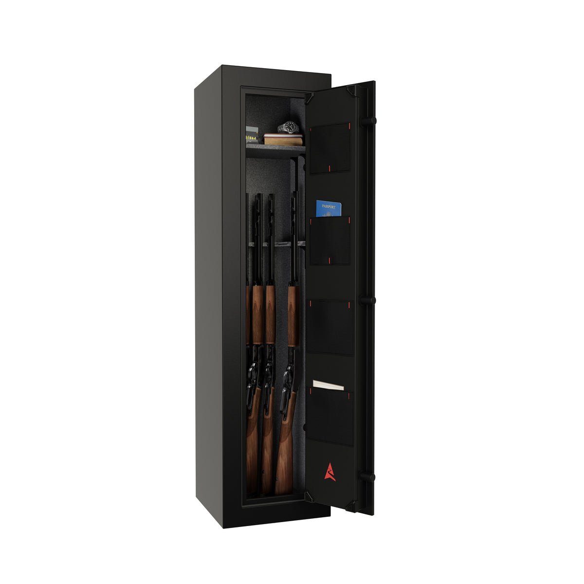 Sports Afield SA5506DOM-H Domain Series Gun Safe - 6 Guns Door Open Full