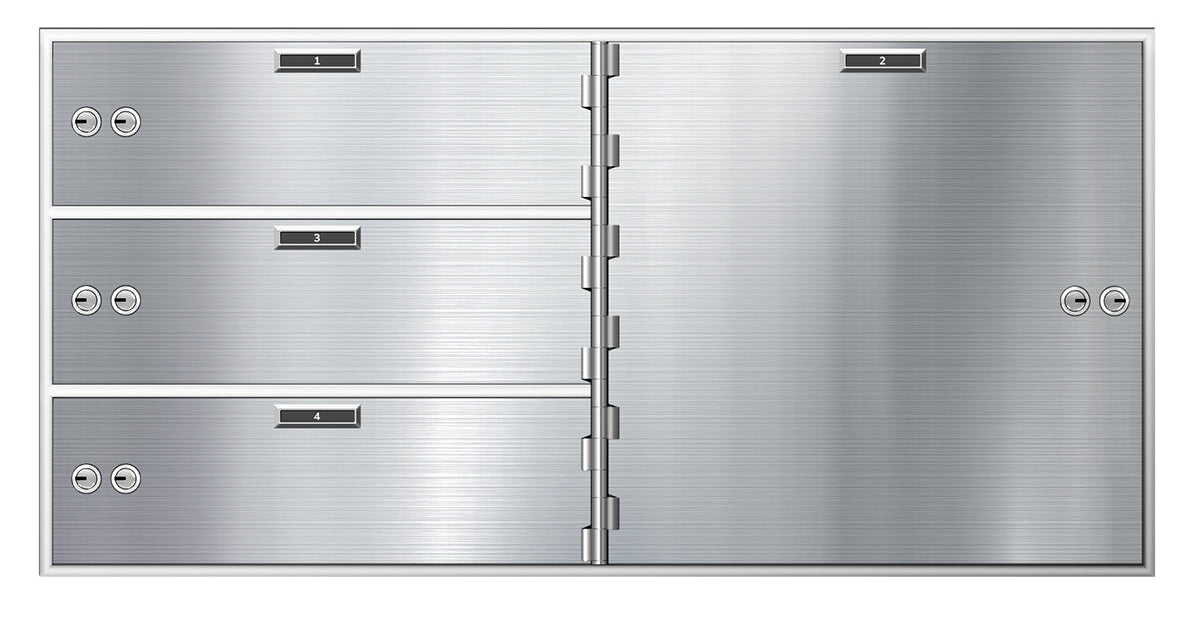 SafeandVaultStore SDXL-4R Modular Teller Lockers