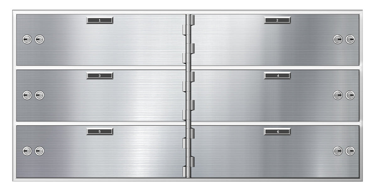 SafeandVaultStore SDXL-6 Modular Teller Lockers