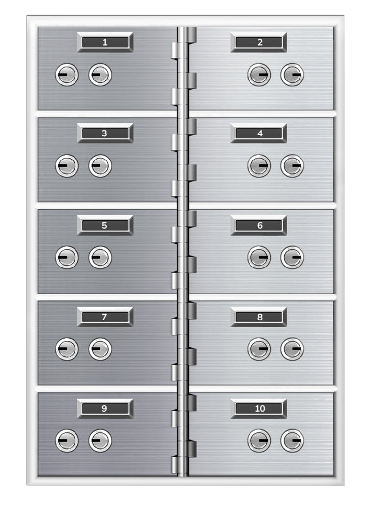 SafeandVaultStore SDBXN10 Safe Deposit Boxes