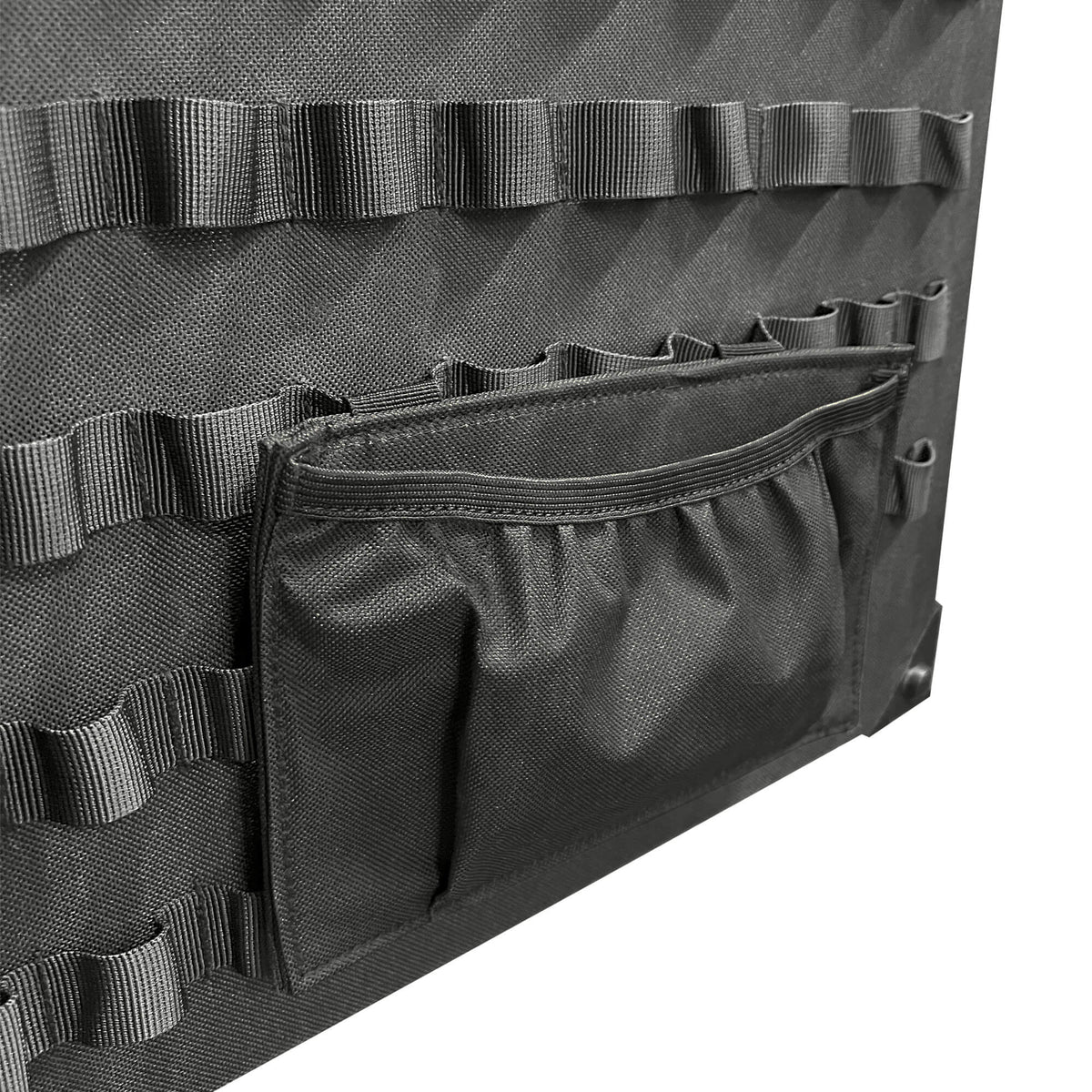 Stealth Molle Rifle Holster Bottom Piece on Safe