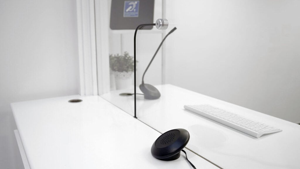Contacta STS-K072 Speaker Pod and Screen-Mounted Microphone System