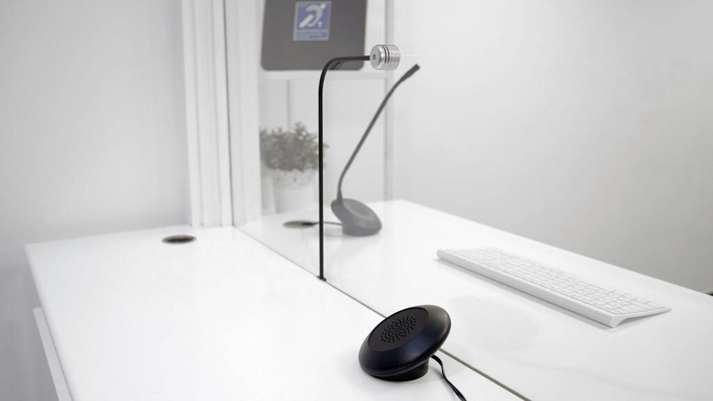 Contacta STS-K072 Speaker Pod and Screen-Mounted Microphone System