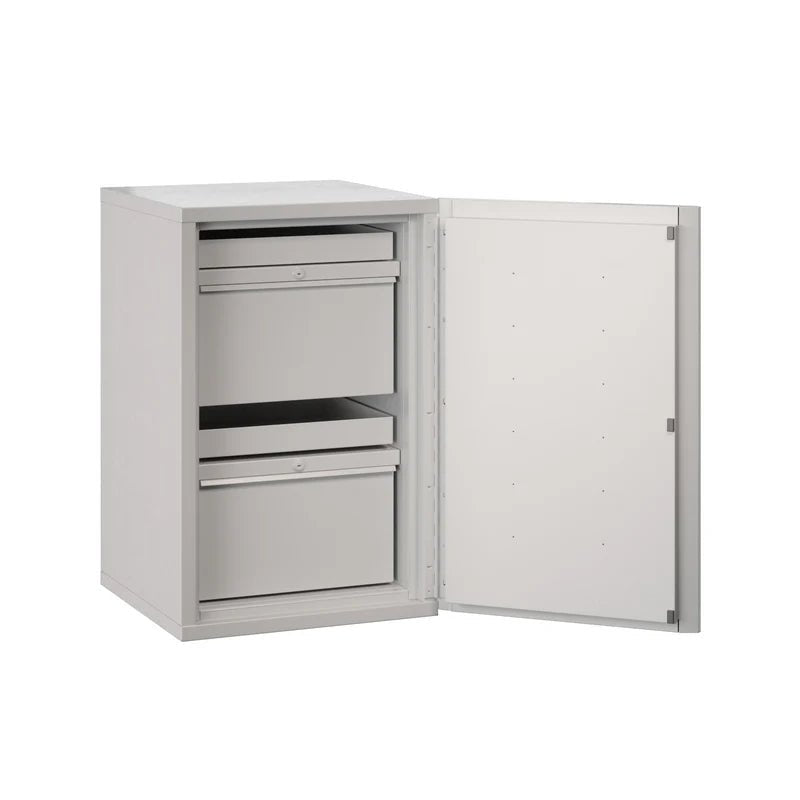 FireKing FireShield Edge Series 1-Hour Fireproof Storage Cabinet Shared Platinum
